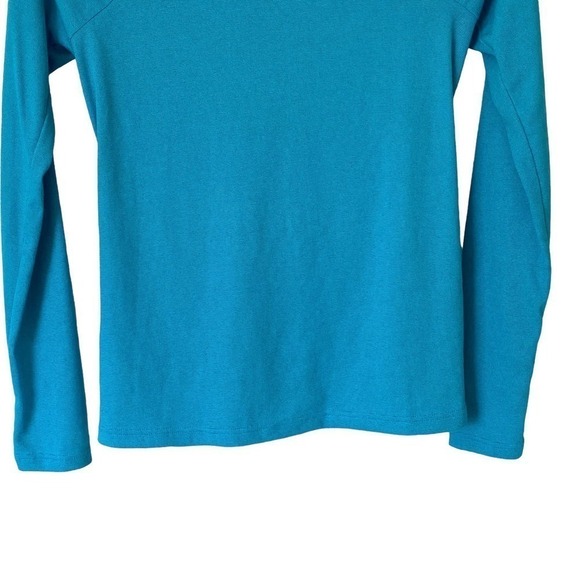 Patagonia 1/2 Zip Capilene 2 Lightweight Base Layer Pullover In Teal, Size Small - Picture 8 of 8